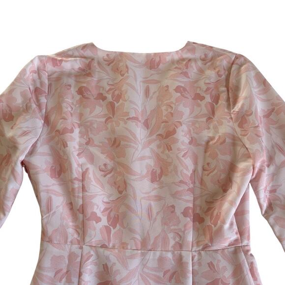 Sage the Label Athena Light Pink Floral Mini Dress Women’s Size Small NWT - Picture 11 of 11